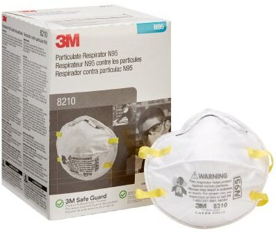 3M 8210 N95 mask (Pack of 20) - Dentalstall India