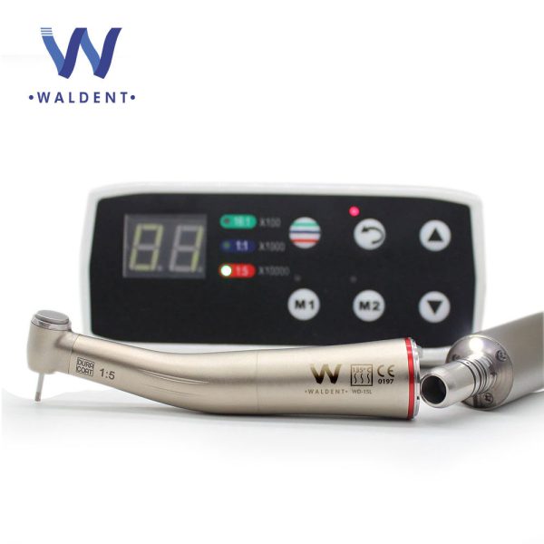 Waldent Brushless LED Electric Motor With 1:5 Increasing Handpiece - Dentalstall India