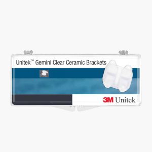3M Unitek™ Gemini Clear Ceramic Brackets MBT 0.022 - Dentalstall India